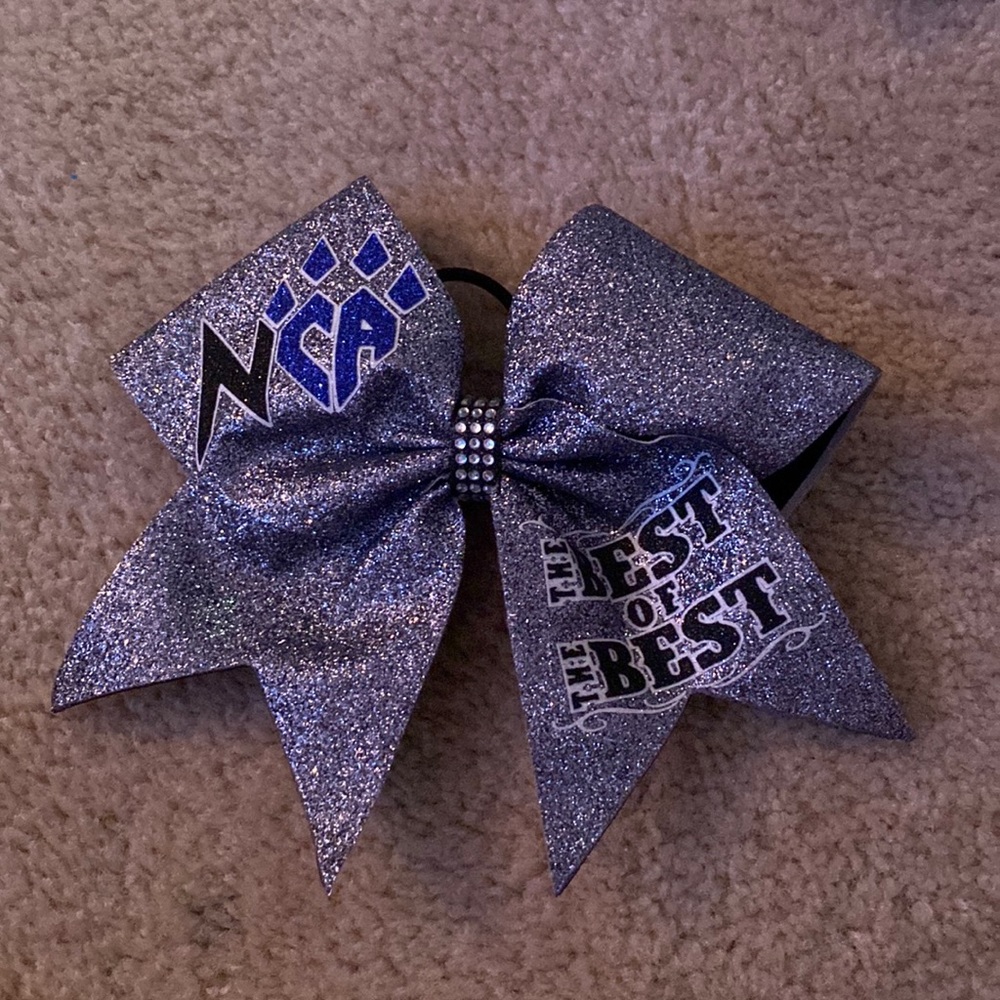 NCA cheer bow